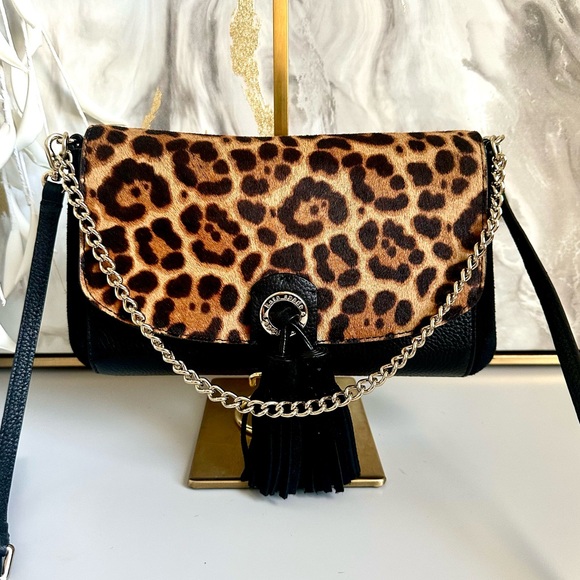 EUC Kate Spade Calf Hair/Suede Greer Sequoia Avenue Leopard Print Crossbody - Picture 5 of 12